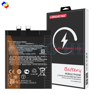 레드미 11 리?? 이온 폴리머 배터리용 4600mAh 3.87V BM4X 교체 전화 배터리