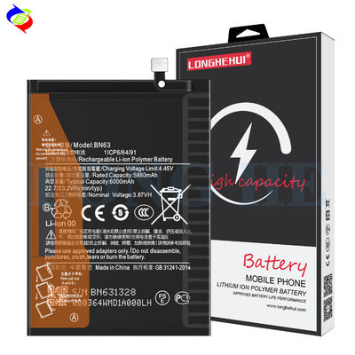 시오미 레드미 10 10 프라임용 리 폴리머 배터리 BN63 3.87V 6000mAh