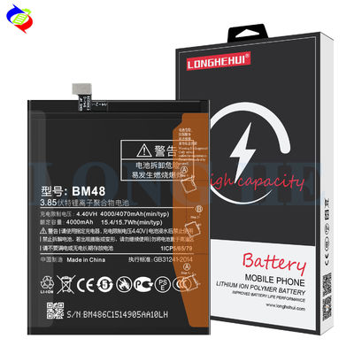재충전 가능한 BM48 Note2 배터리 Xiaomi Mi Note 2 특별판 성능 구동