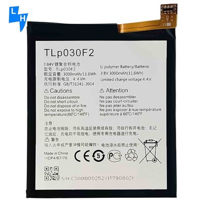 알카텔 아이돌 4S TCL950 TLP030F2 휴대 전화 시스템 모델의 강력한 3000mAh 배터리