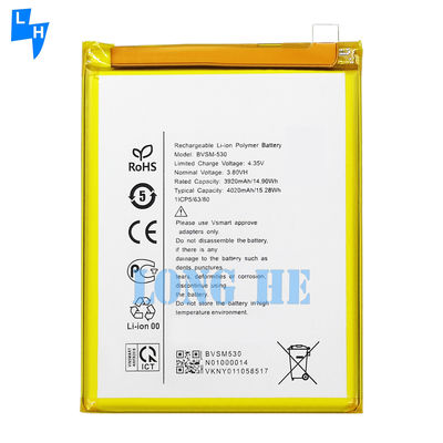 OEM BVSM-530 4020mAh 3.8V 휴대 전화 배터리 Vsmart active 3용 재충전 배터리
