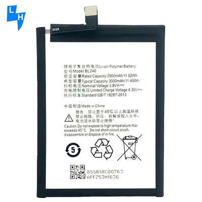레노보 바이브 샷 Z90 배터리 Z90A40 BL246 3000mAh 고용량 재충전 배터리