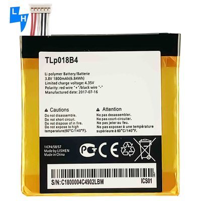 OT7025 OT6030 알카텔 원 터치 아이돌 모바일 스마트 폰 배터리 TLP018B4 3.8V 1500mAh
