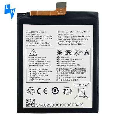 주식 3000mAh TLp029D1 알카텔 오닉스 제품 배터리 교체 상태 주식 A