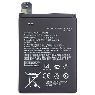 ASUS Zenfone 3 ZOOM Z01HDA ZE553KL 원본 4850mAh용 고 용량 C11P1612 배터리
