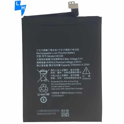 블랙 HE346 3700mAh 배터리 노키아 7 플러스 7P N7P HE 346 배터리