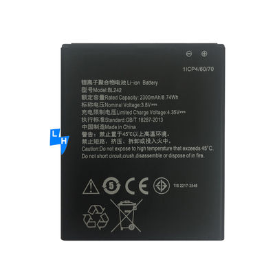2300mAh BL242 VIBE C A2020 A6010 K3 K30 레노보 A6000 휴대 전화용 리?? 배터리