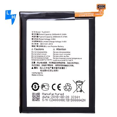 OEM TLP024C7 알카텔 1X 5059 5059D 모바일 버전용 휴대 전화 배터리