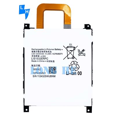 500PCS OEM LIS1532ERPC 3.85V 3000mAh SONY 엑스페리아 Z1S 4G/C6916용 휴대전화 배터리