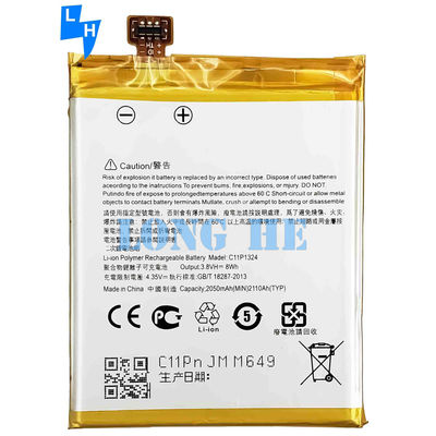 C11P1324 Zenfone 5 2014 A500KL A500G/A500CG/T00J/A500KL C11PGJQ M415 휴대 전화 배터리 2110mAh 용량