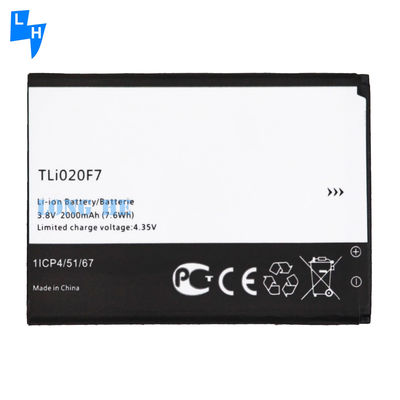 알카텔 픽시 4 팝 C7 팝 2 5045D 5042D 7040 7040D 7041 배터리 3.8V 2000mAh