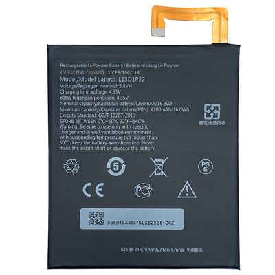 4290mAh L13D1P32 S8-50 A5500 탭 배터리 - 레노보 TAB3 8 나트리