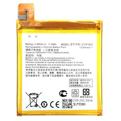 휴대폰 배터리 3000mAh 3.85V Zenfone 3 레이저 5.5 ZC551KL 줌 ZX551ML Z01BDC