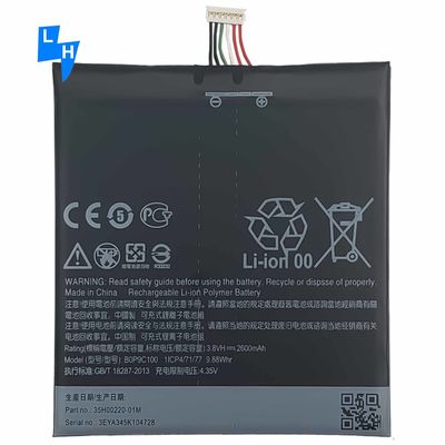 검은색 2600mAh 리?? 폴리머 BOP9C100 배터리 HTC D816 Desire816 휴대 전화