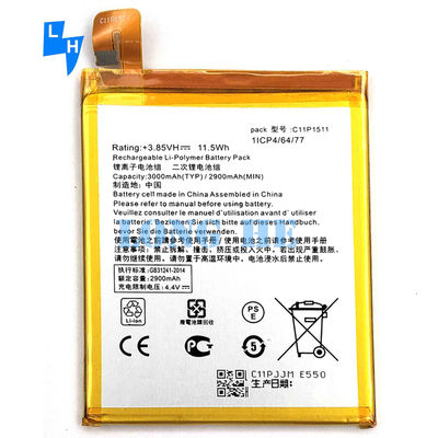 AAA C11P1511 3000mAh 4.4V 휴대폰 배터리 ASUS Zenfone3 ZE552KL Z012DA Z012DE