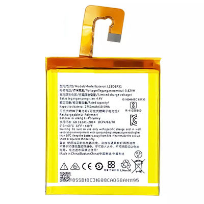 Lenovo TAB E7 TB-7104X용 저렴한 화이트 휴대전화 배터리 L18D1P31