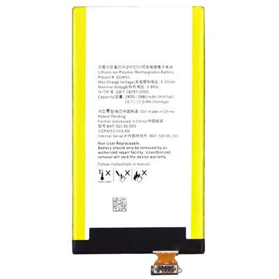 은 OEM BAT-50136-003 블랙베리 Z30 2880mAh용 휴대 전화 배터리