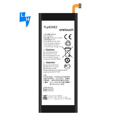 원본 TLP026E2 4.4V 2610mAh 배터리 DTEK50 네온 STH100-1 STH100-2 휴대 전화