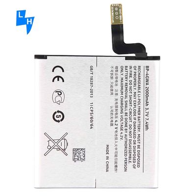 BP-4GWA 3.8V 2550mAh 배터리 노키아 루미아 625 625H 720 720T RM-885 교체