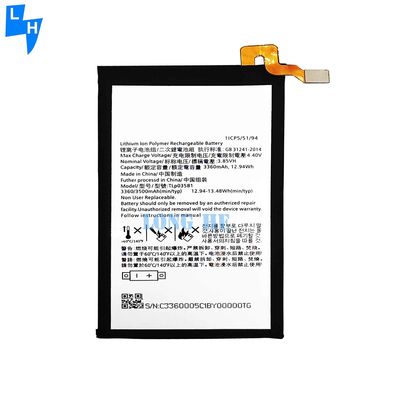 충전 가능한 TLP035B1 블랙베리 키 2 BBF100-6 BBF100-1 BBF100-2 BBF100-4 배터리