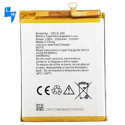 2500mAh CPLD-395 쿨패드용 배터리 Fengshang Pro 2 듀얼 심 TD-LT 토리노 R108 Y91-921 Y91-U00 맥스 라이트