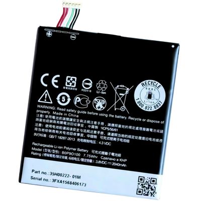 2040mAh 교체 휴대전화 배터리 BOP9O100 HTC D612 D610 610 612