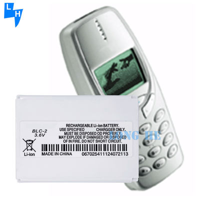 780mAh 휴대전화 배터리 BLC-2 노키아 BLD-3 3310 커넥터 100% 호환 AAA