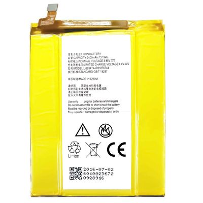 3400mAh 3.85V 휴대전화 배터리 ZTE 그랜드 X 맥스 2 Z981 Z988 Li3934T44P8h876744