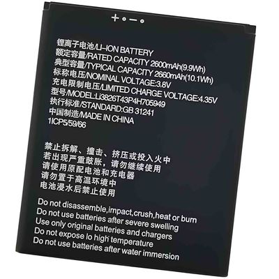Li3826T43P4h705949 ZTE 블레이드 A530 A606 BA530 BA606 L210 배터리 교체 2600mAh
