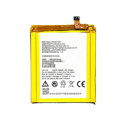 이중 IC 보호 3140mAh 재충전 Li3931T44P8h756346 ZTE Axon 7 도구 세트의 배터리