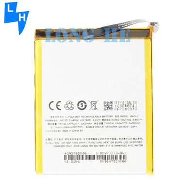 100% 호환되는 BA741 폴리머 리?? 배터리 Meizu E2 3400mAh 3.85V 휴대 전화