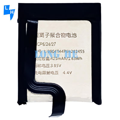 누비아 SW-1002 휴대전화 4.4V 425mAh용 재충전 배터리 Li3904T44P6h282455