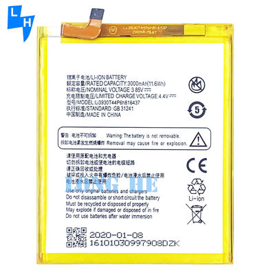 100% ZTE 블레이드 X Z965 3000mAh 리3930T44P6h816437 교체 배터리와 호환