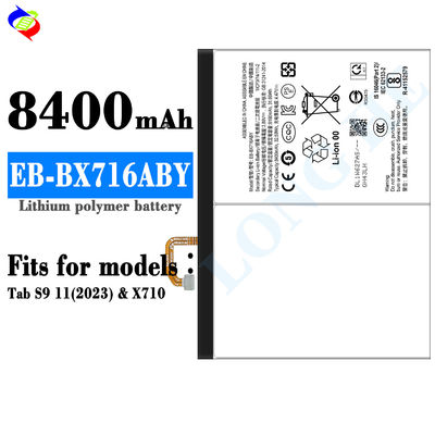 EB-BX716ABY 태블릿 배터리 Tab s9 11 2023 X710 원본 교체 배터리
