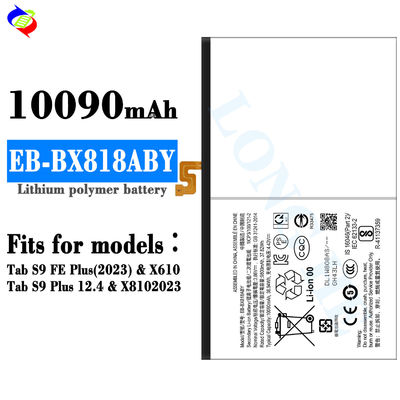 EB-BX818ABY 테이블 배터리 Tab S9 FE 플러스 2023 X610 Tab s9 플러스 12.4 x8102023