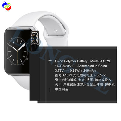 교체 스마트 워치 S1 42mm A1579 배터리 A1579 배터리 애플 워치 시리즈 1 A1803 배터리