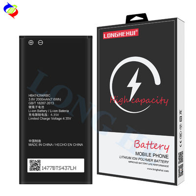 2000mAh 용량 리?? 폴리머 배터리 HB474284RBC Huawei C8816 G521 G620용 4.35V