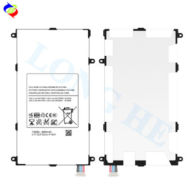 삼성전자용 원전 배터리 T4800U T4800E 삼성전자용 갤럭시 탭 프로 8.4 SM-T321 T325 T320 T321 태블릿 PC 예비 배트 PC 4800mAh